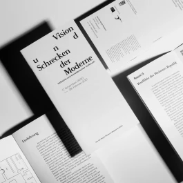 Ausstellungsführer und Leitsystem, Typografie Editorial DEsign
